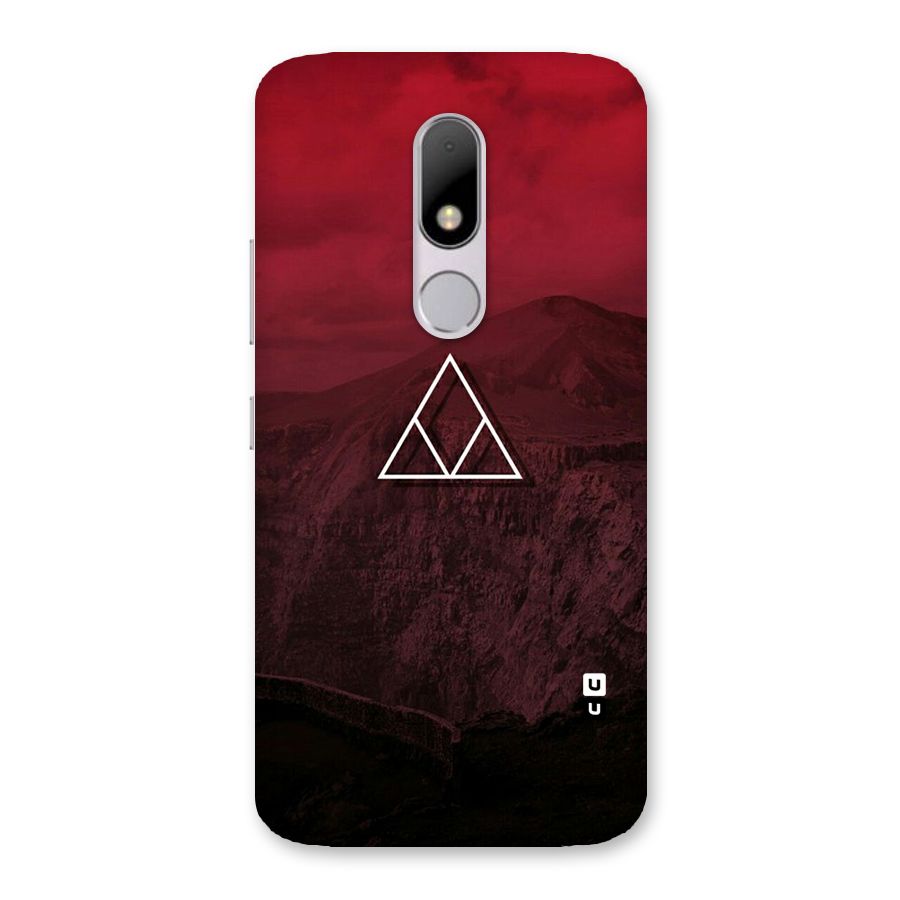 Red Hills Back Case for Moto M