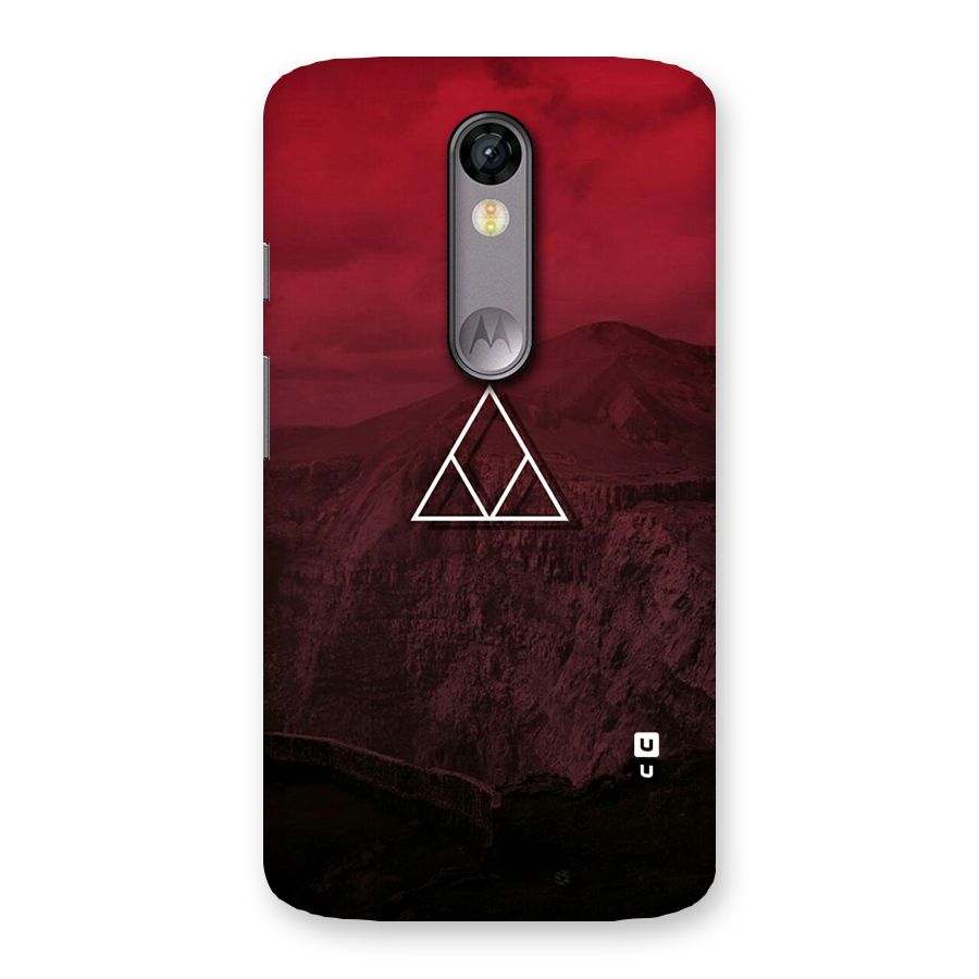 Red Hills Back Case for Moto X Force