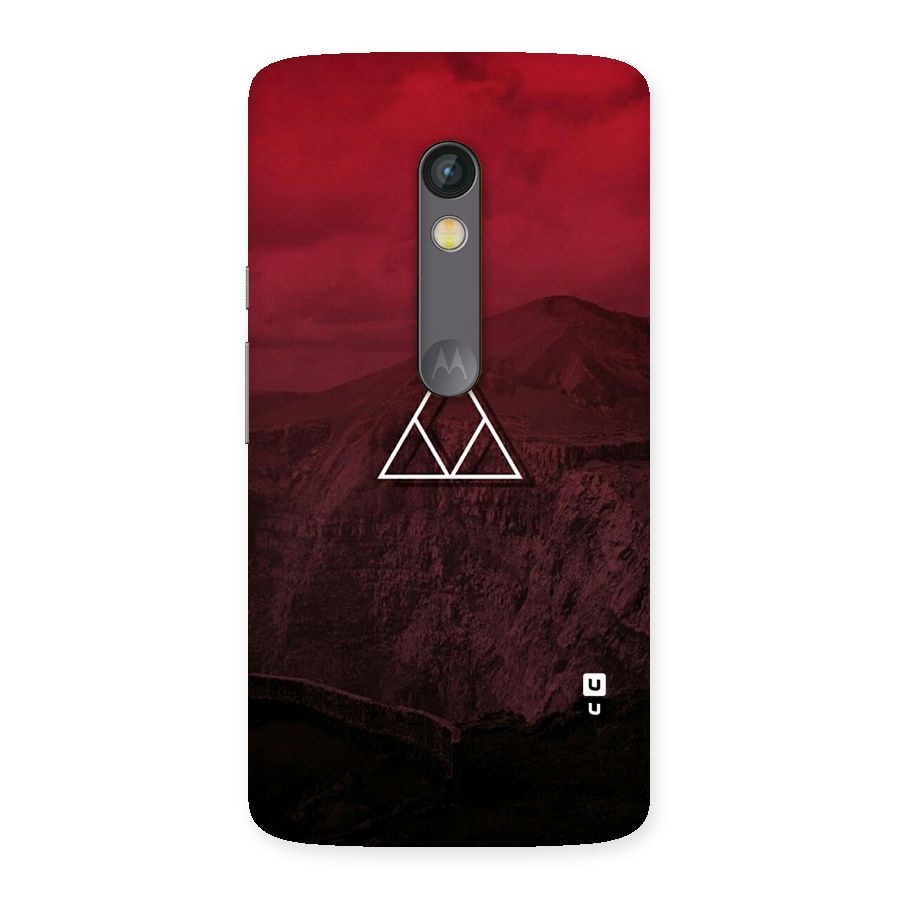 Red Hills Back Case for Moto X Play