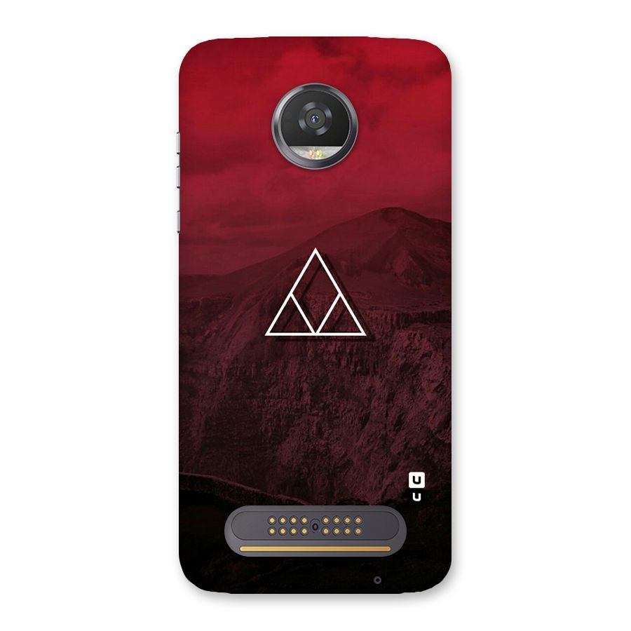 Red Hills Back Case for Moto Z2 Play