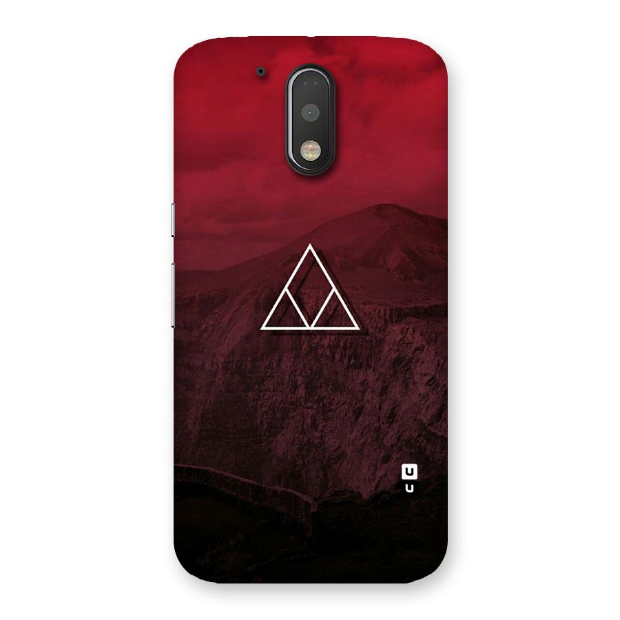Red Hills Back Case for Motorola Moto G4