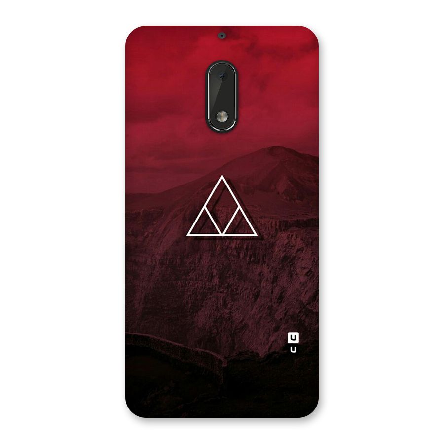Red Hills Back Case for Nokia 6