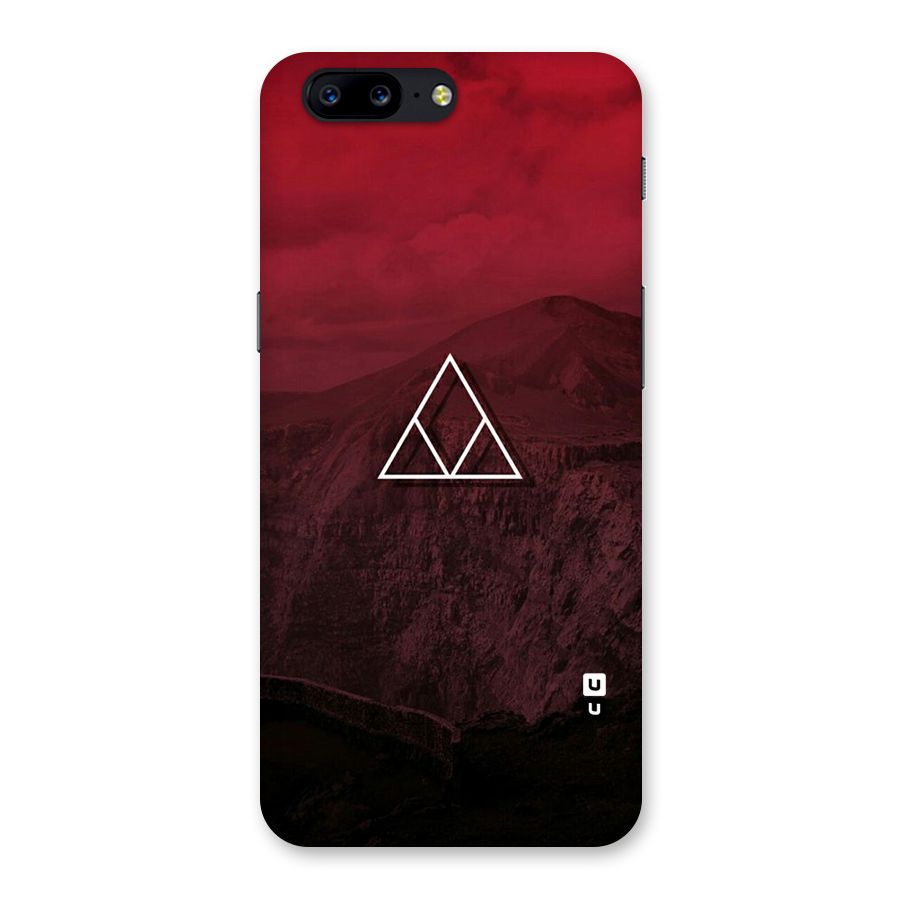 Red Hills Back Case for OnePlus 5