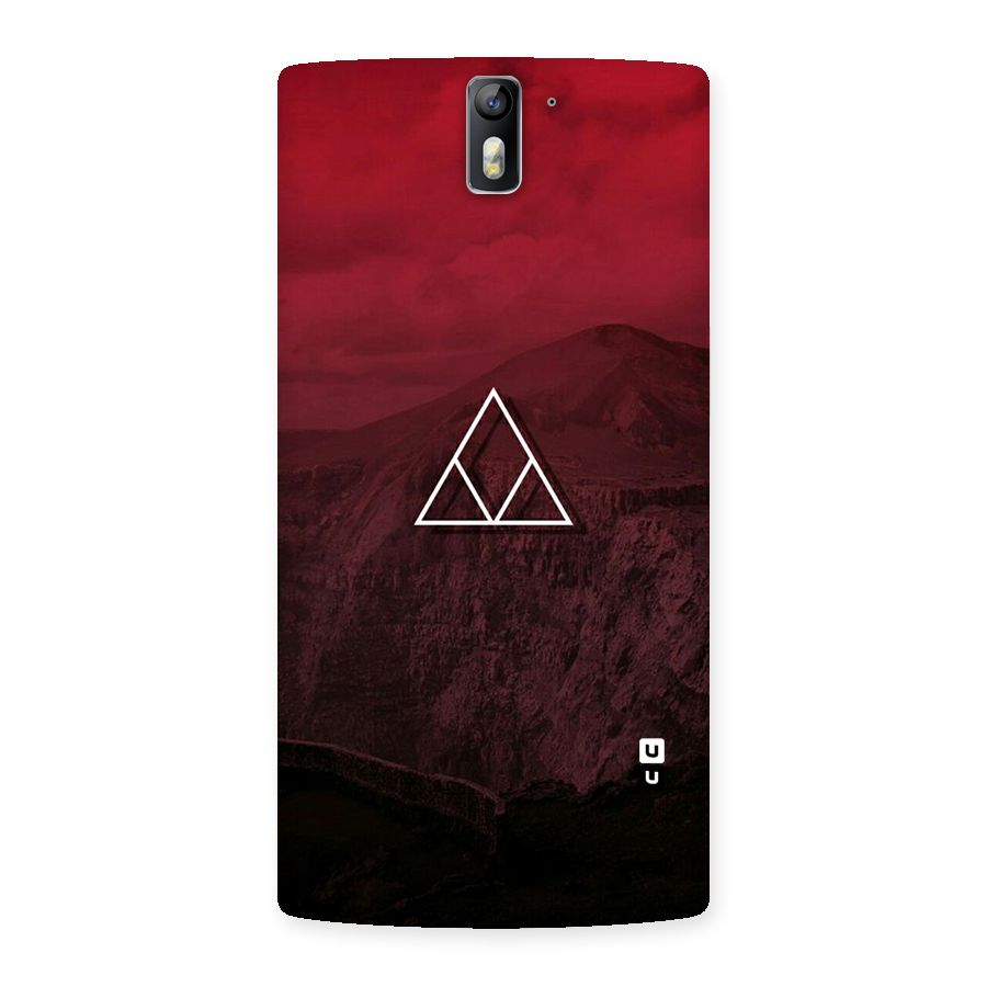 Red Hills Back Case for One Plus One
