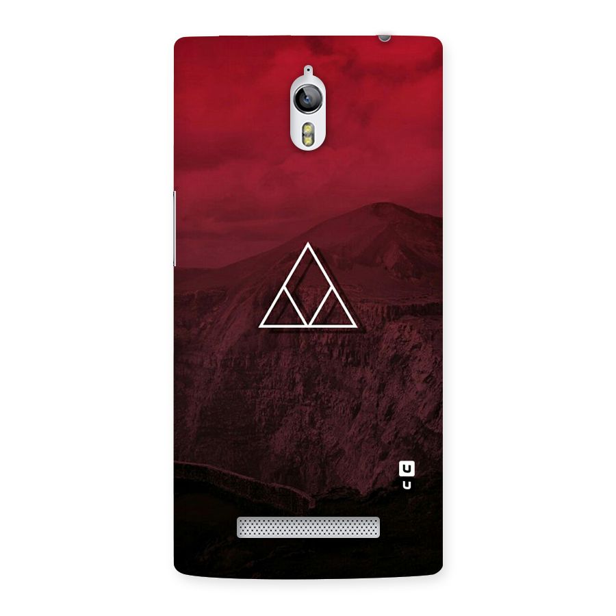 Red Hills Back Case for Oppo Find 7