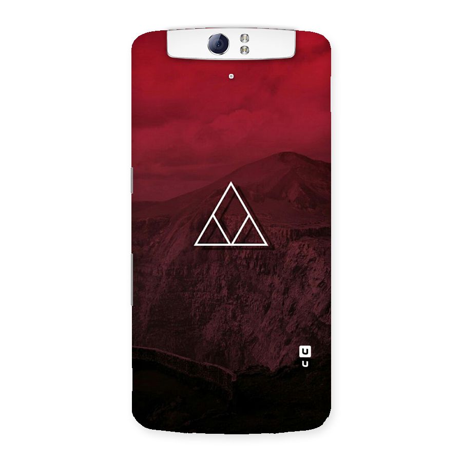 Red Hills Back Case for Oppo N1