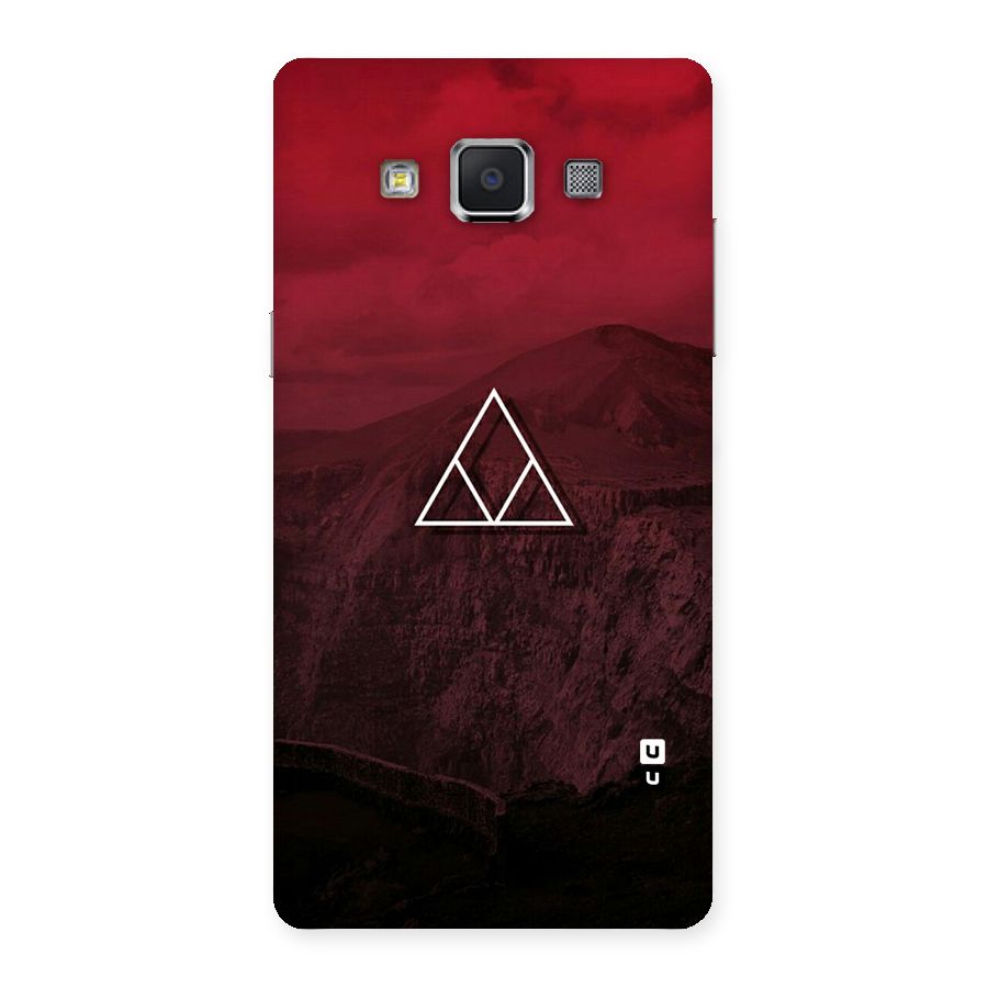 Red Hills Back Case for Samsung Galaxy A5