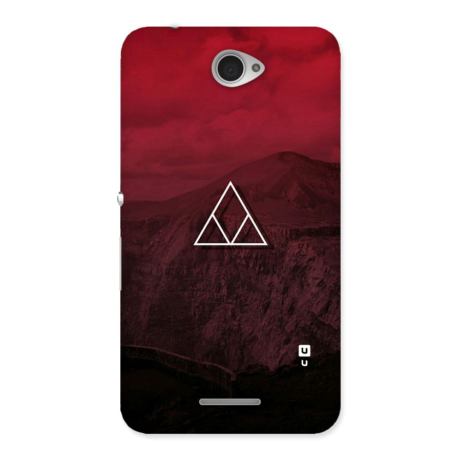 Red Hills Back Case for Sony Xperia E4
