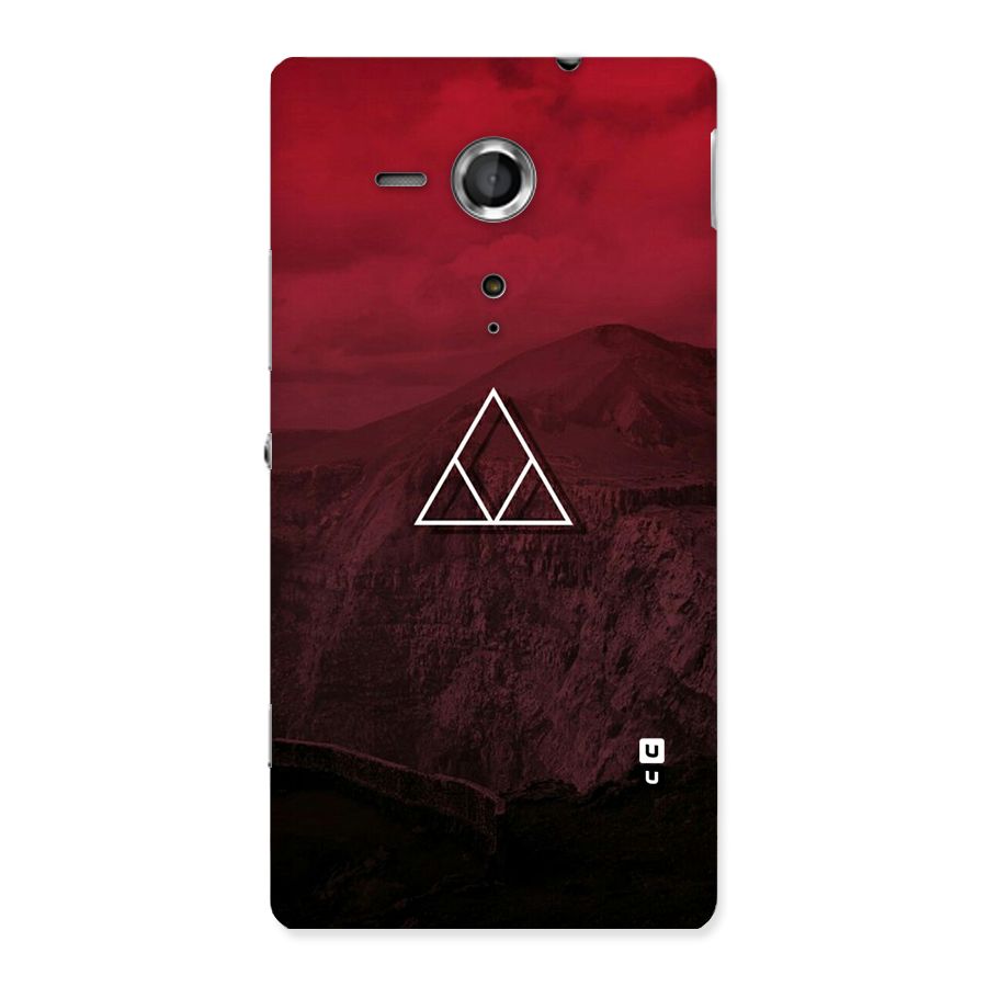 Red Hills Back Case for Sony Xperia SP