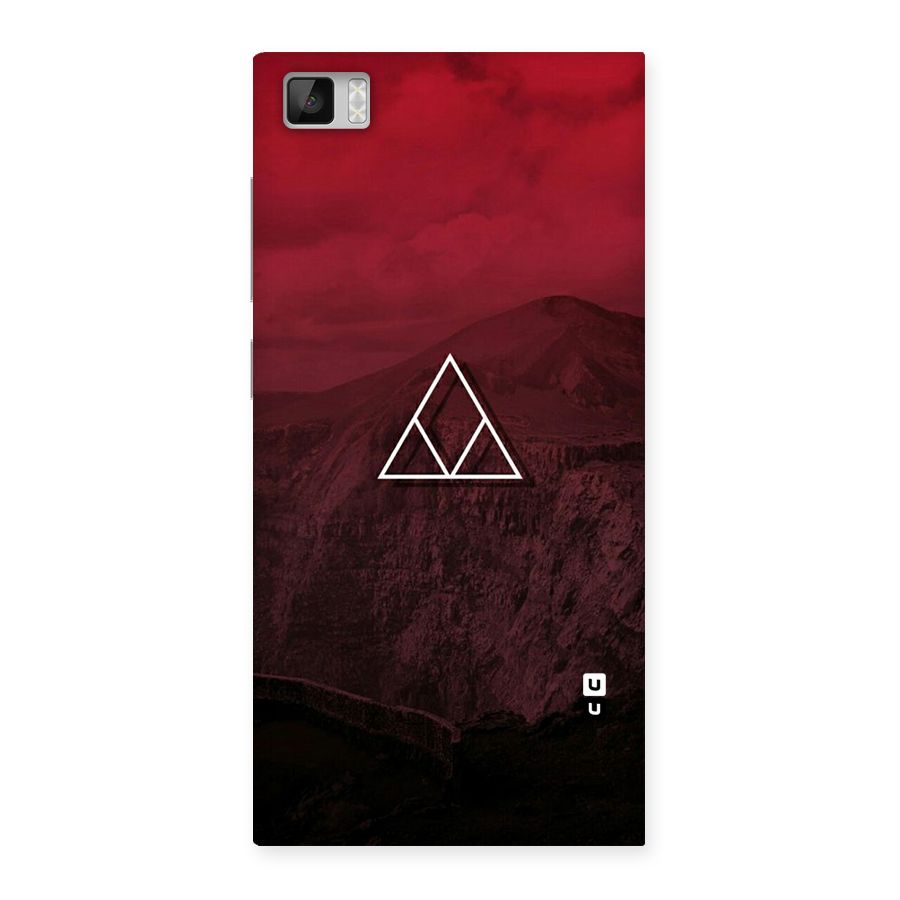 Red Hills Back Case for Xiaomi Mi3