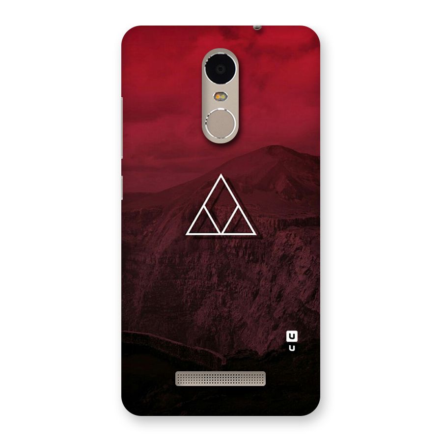 Red Hills Back Case for Xiaomi Redmi Note 3