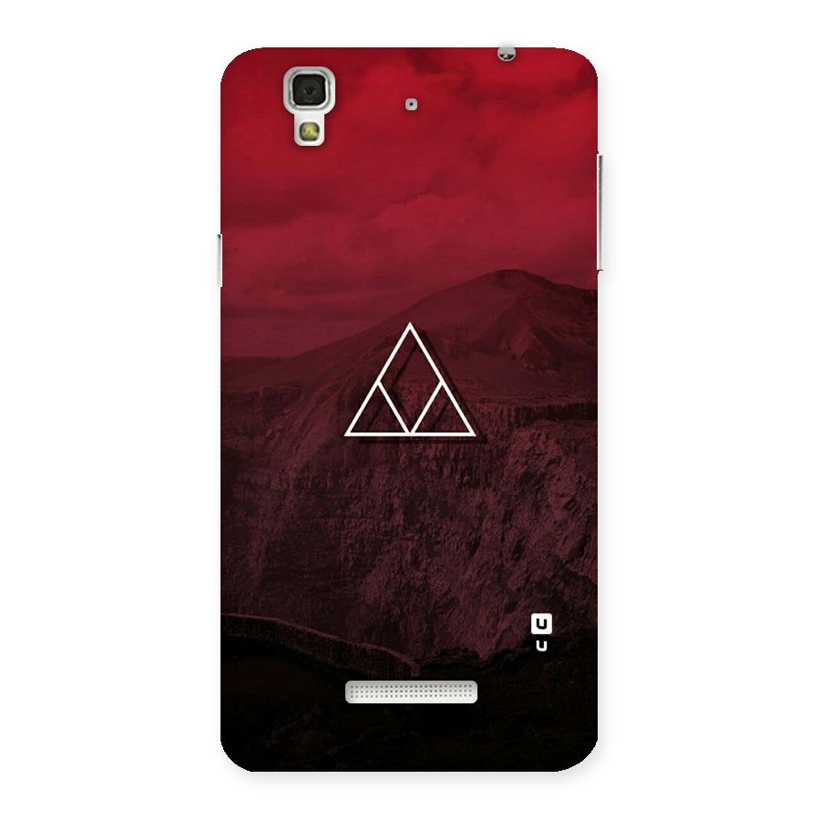 Red Hills Back Case for YU Yureka Plus
