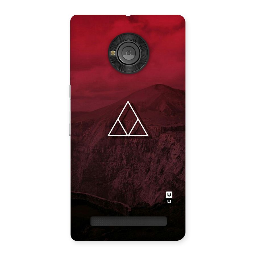 Red Hills Back Case for Yu Yunique
