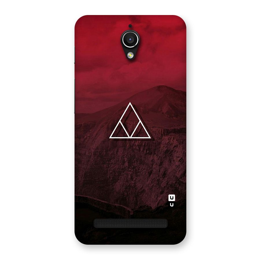 Red Hills Back Case for Zenfone Go