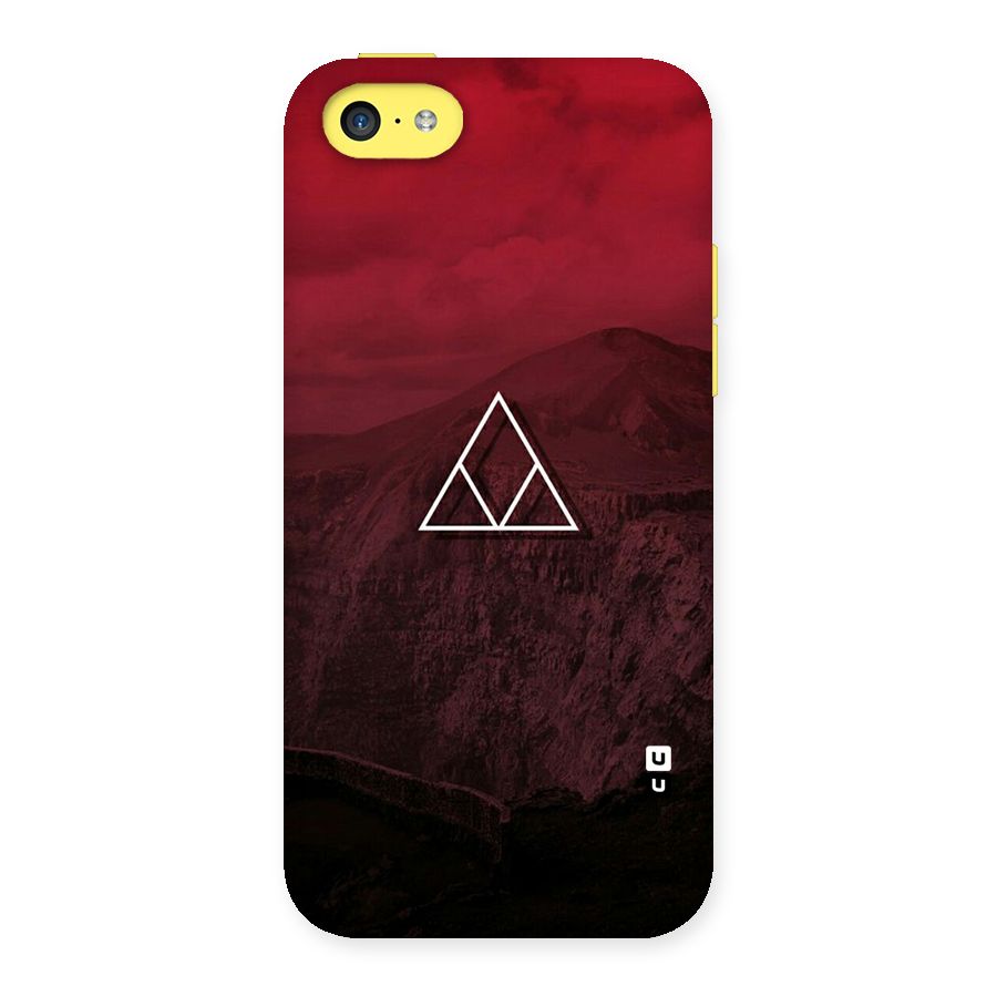 Red Hills Back Case for iPhone 5C