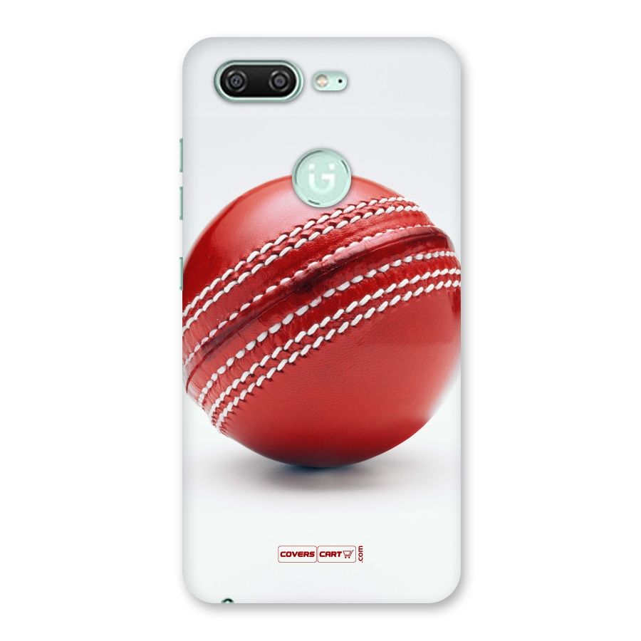 Red International Cricket Ball Back Case for Gionee S10