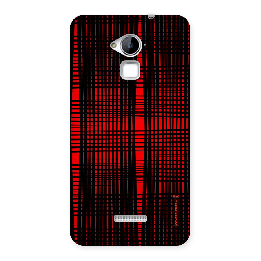 Red Net Design Back Case for Coolpad Note 3