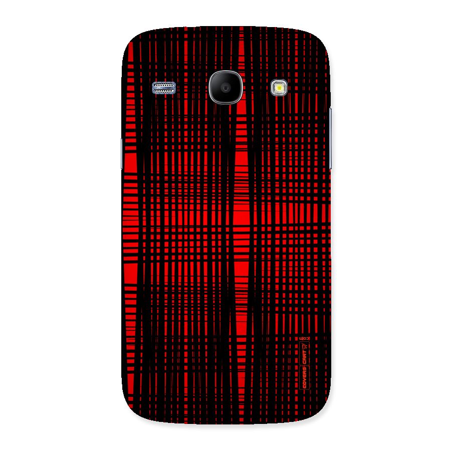 Red Net Design Back Case for Galaxy Core