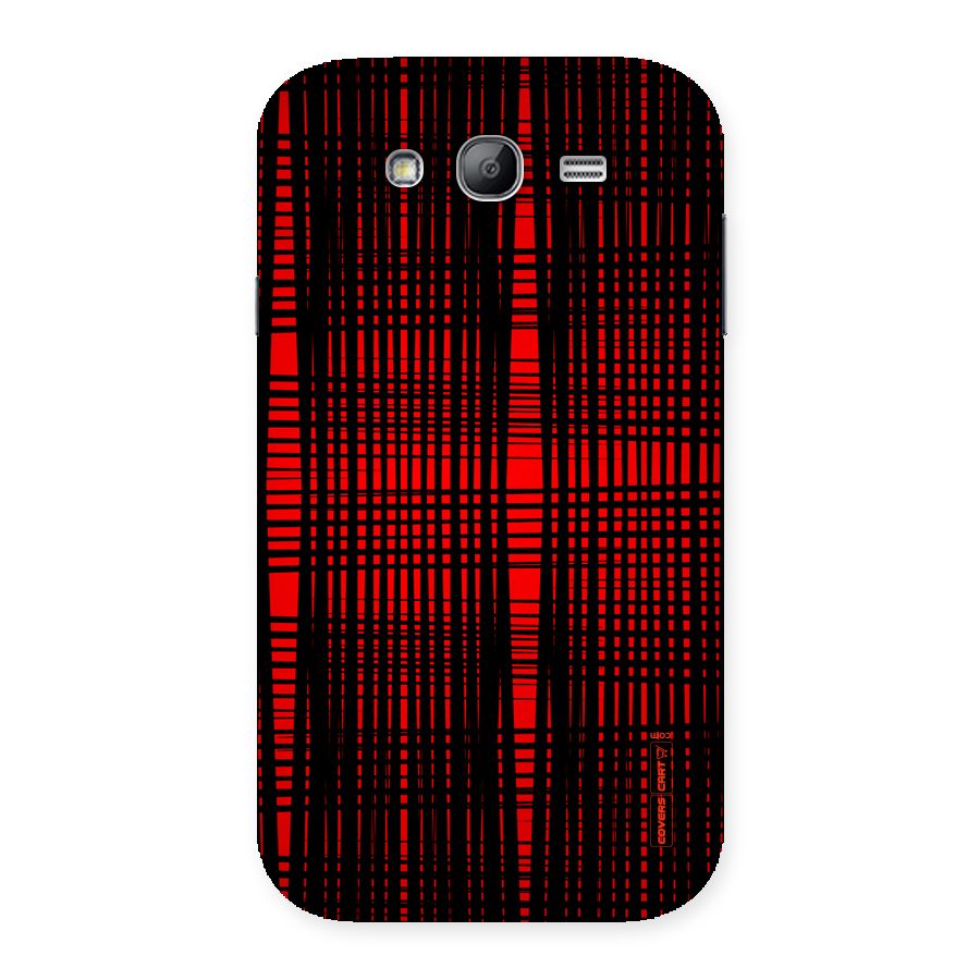 Red Net Design Back Case for Galaxy Grand Neo