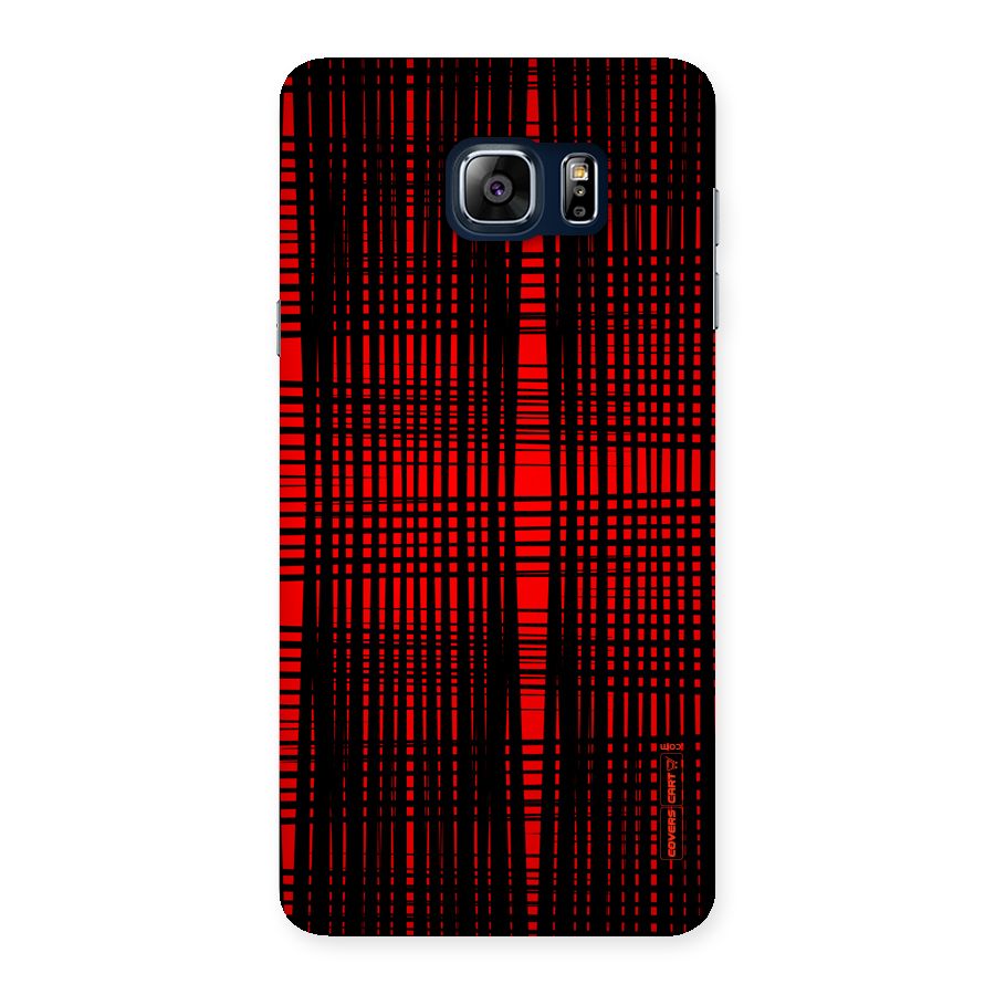 Red Net Design Back Case for Galaxy Note 5