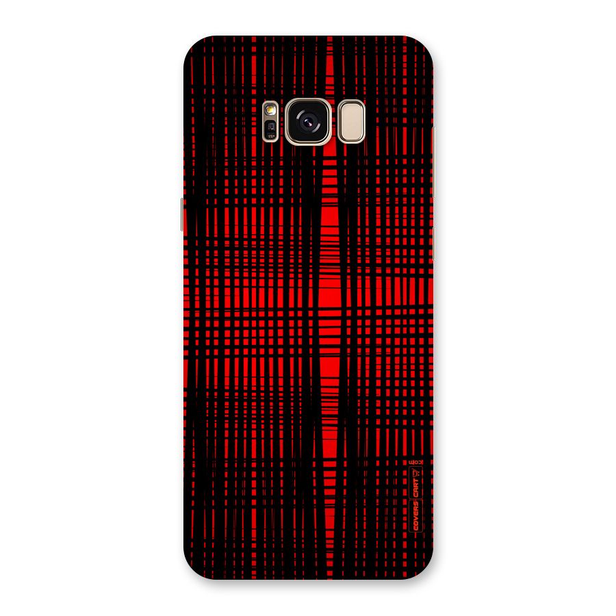 Red Net Design Back Case for Galaxy S8 Plus