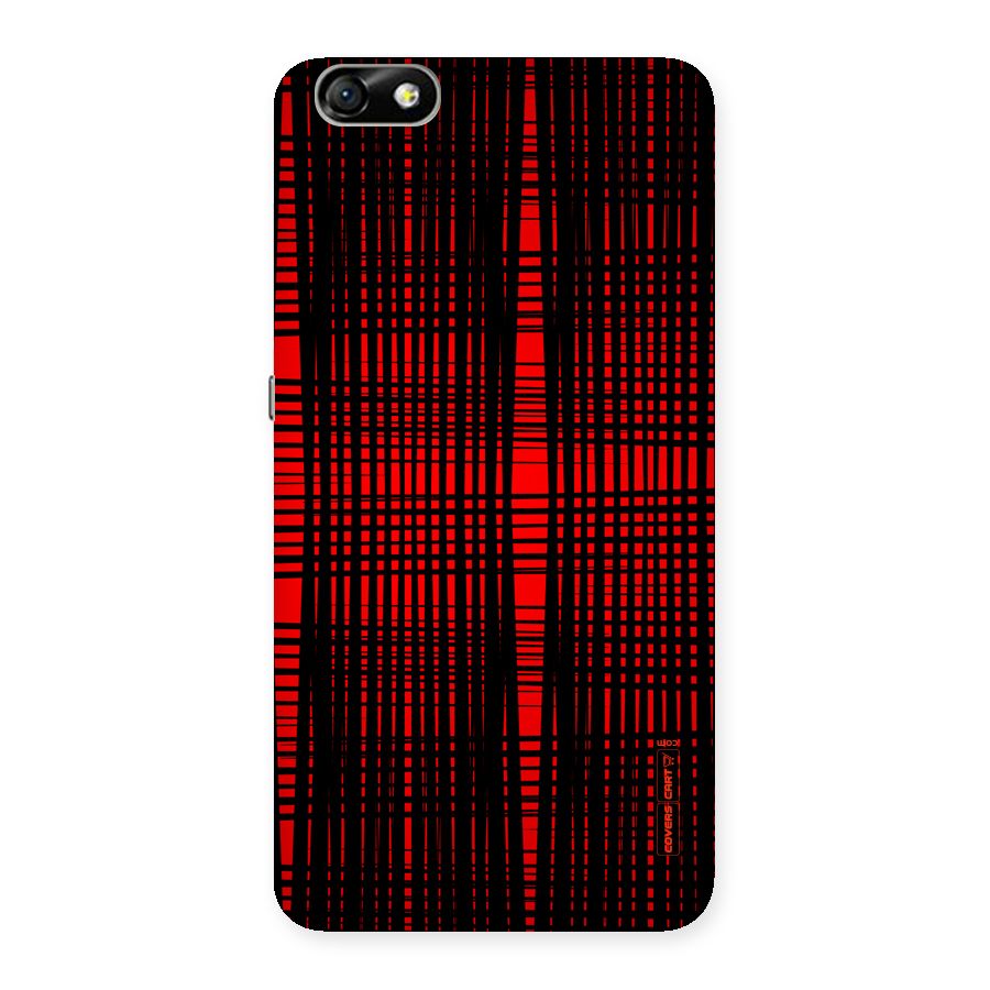 Red Net Design Back Case for Honor 4X