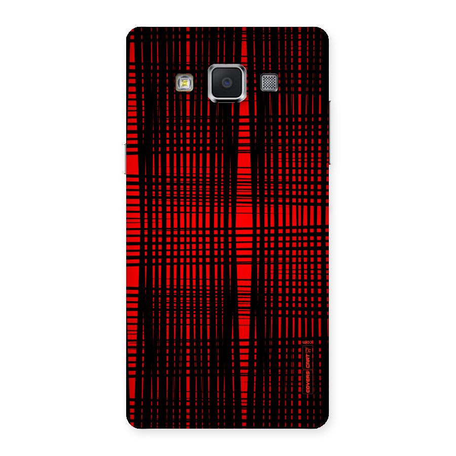 Red Net Design Back Case for Samsung Galaxy A5