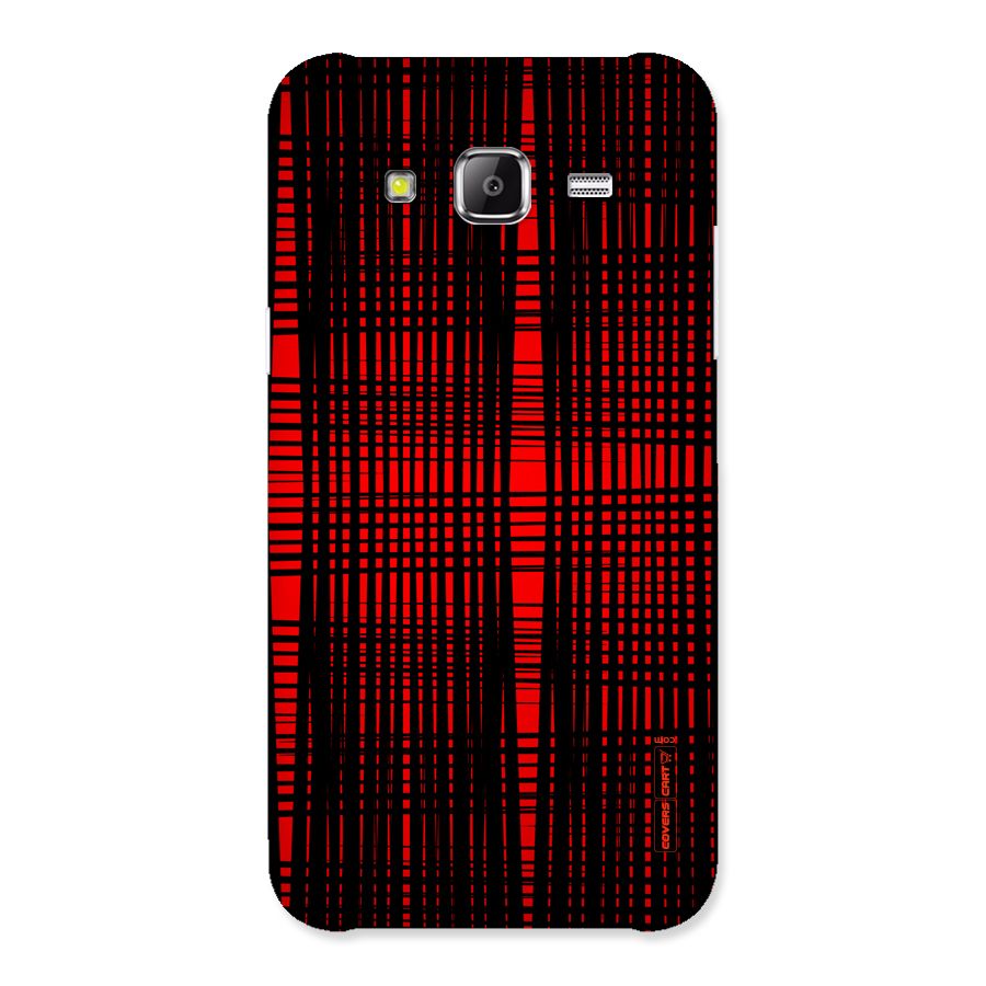 Red Net Design Back Case for Samsung Galaxy J5