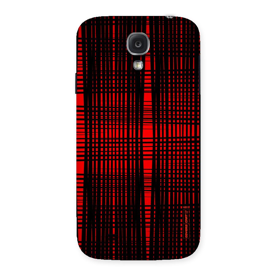 Red Net Design Back Case for Samsung Galaxy S4