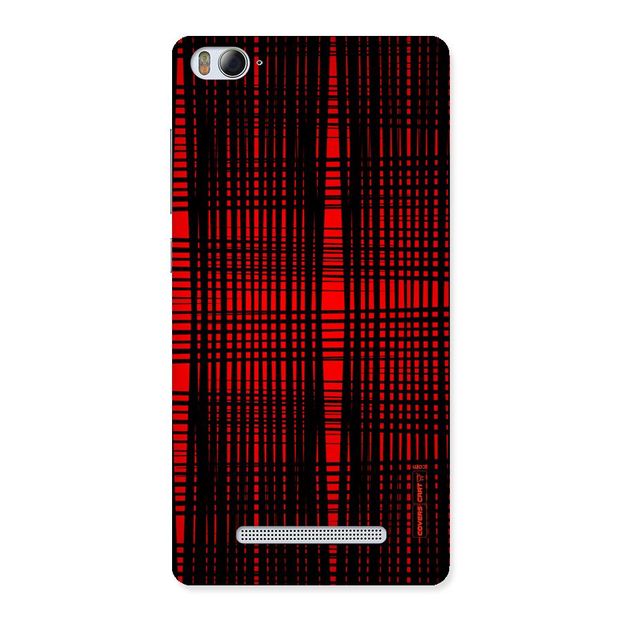 Red Net Design Back Case for Xiaomi Mi4i