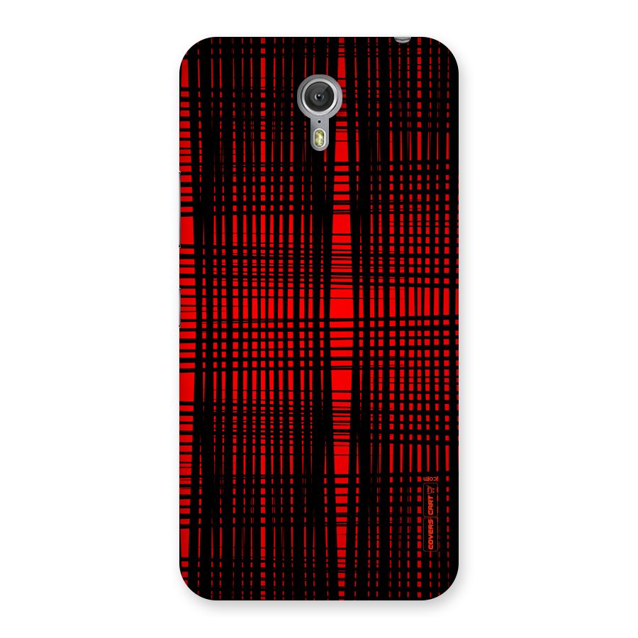 Red Net Design Back Case for Zuk Z1