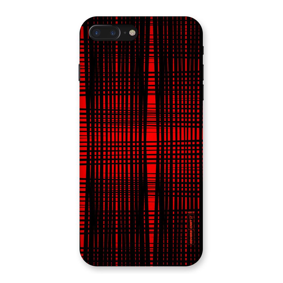 Red Net Design Back Case for iPhone 7 Plus