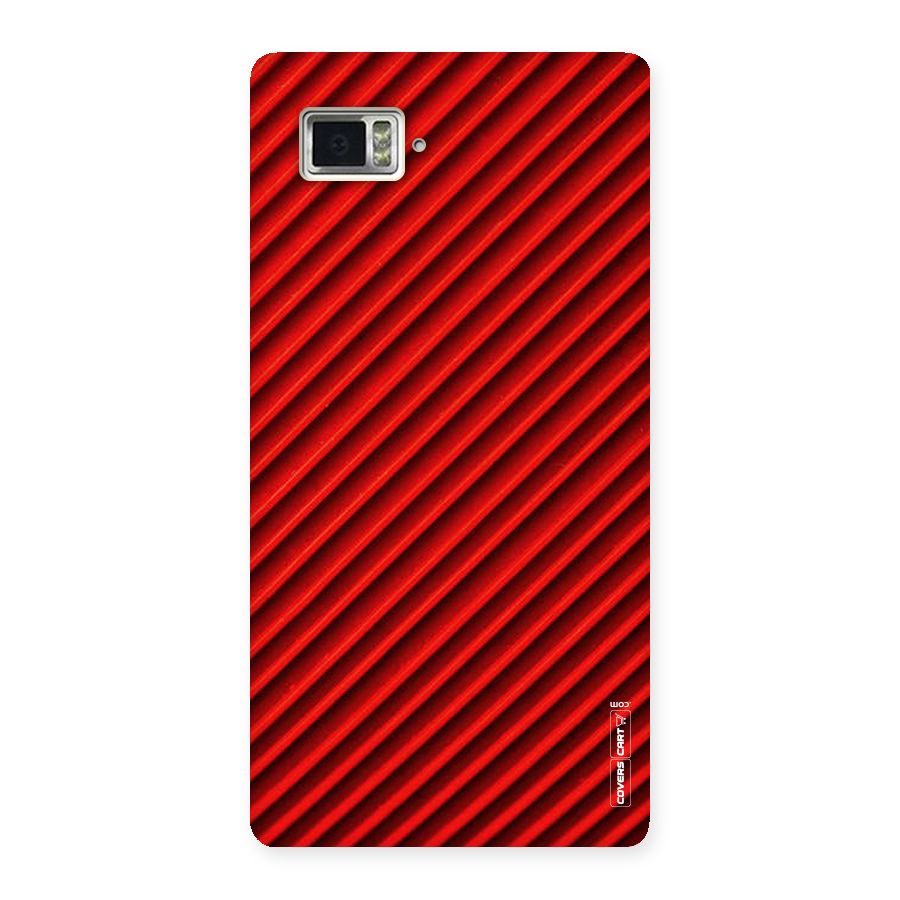 Red Rugged Stripes Back Case for Vibe Z2 Pro K920