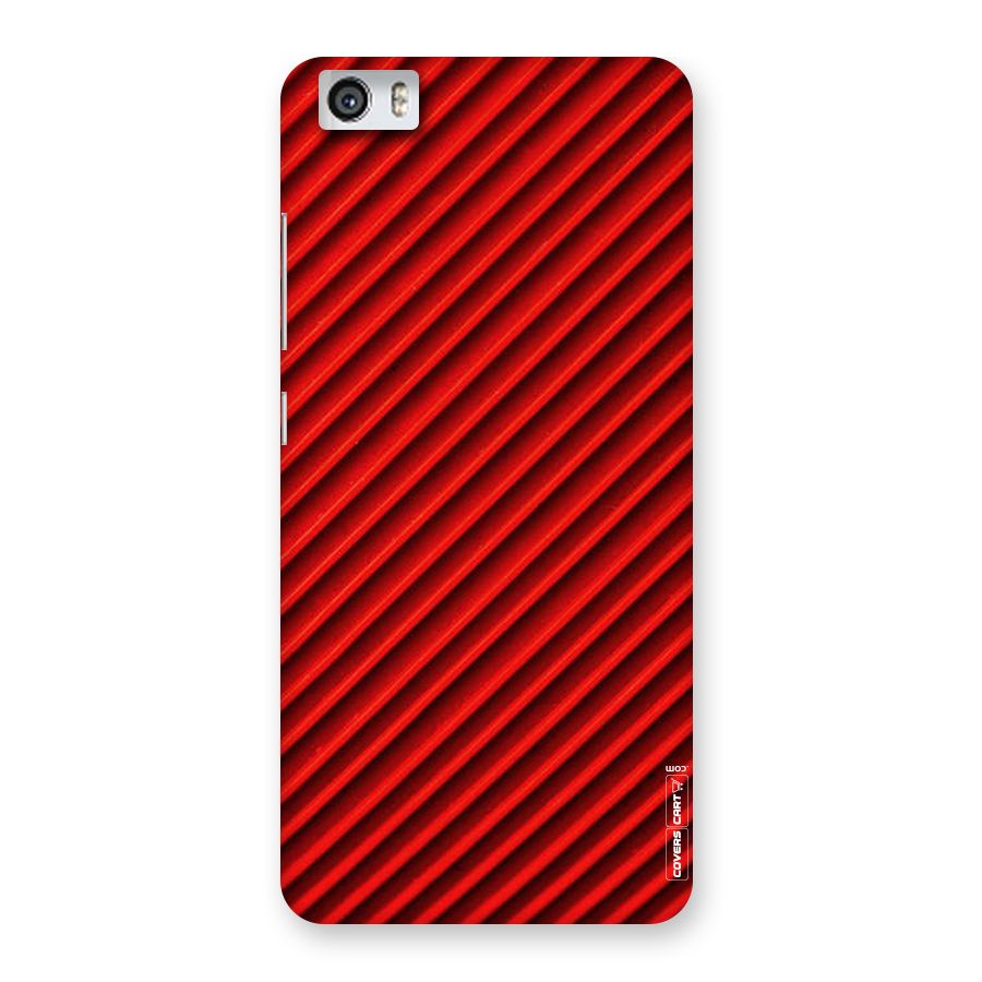 Red Rugged Stripes Back Case for Xiaomi Redmi Mi5