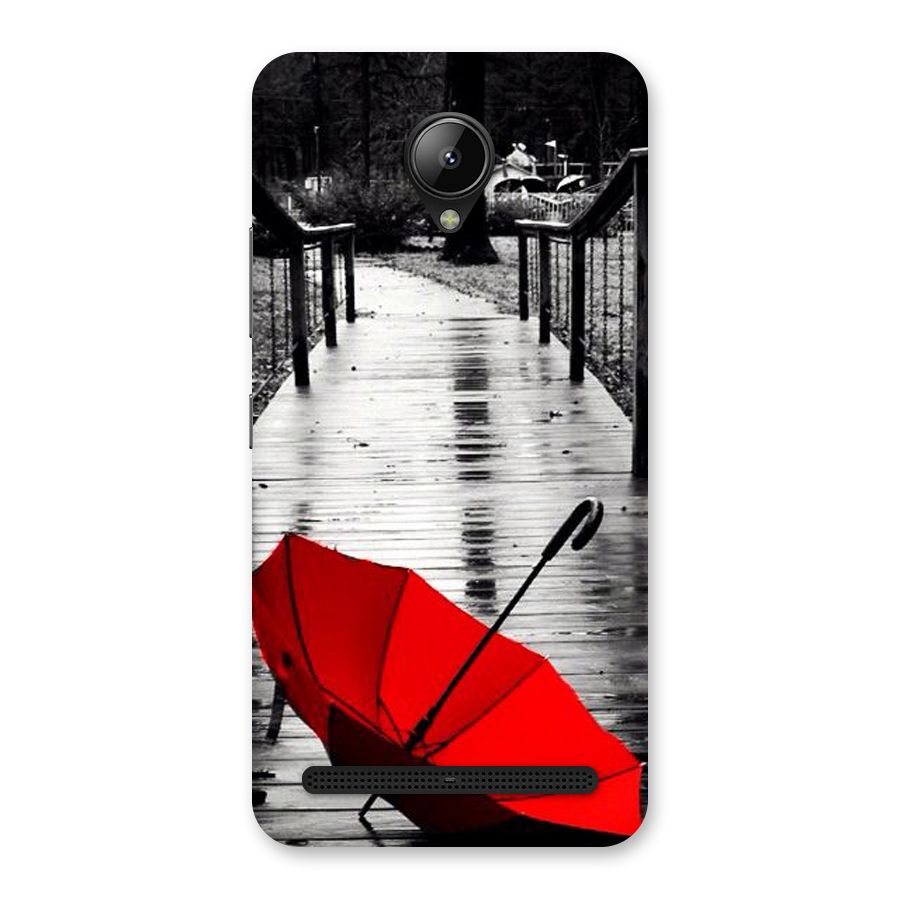 Red Umbrella Back Case for Lenovo C2