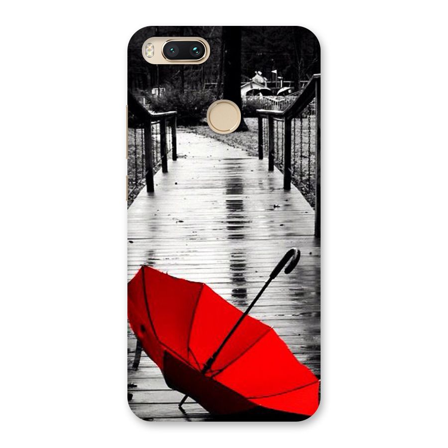 Red Umbrella Back Case for Mi A1