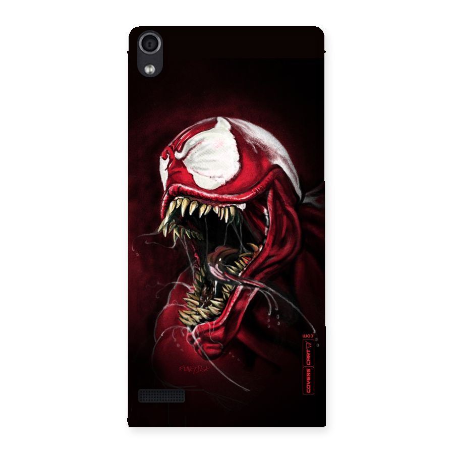 Red Venom Artwork Back Case for Ascend P6