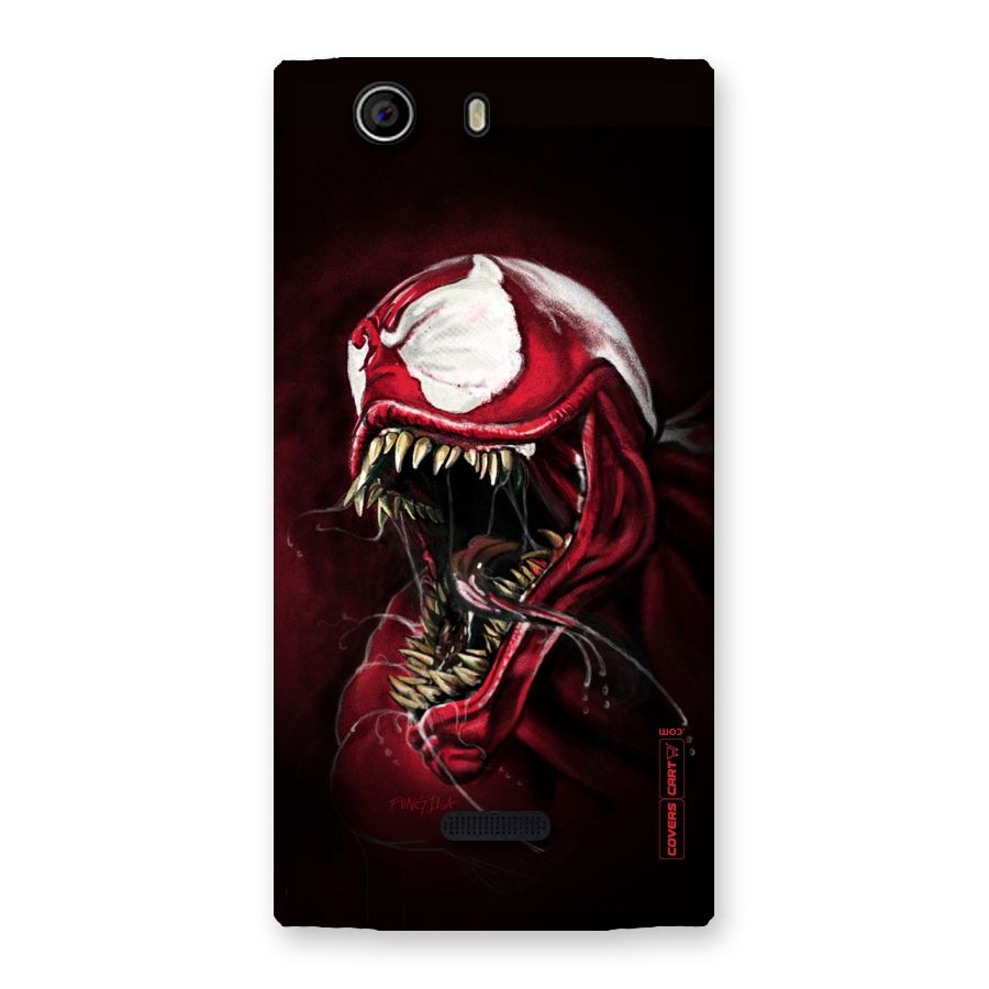 Red Venom Artwork Back Case for Canvas Nitro 2 E311