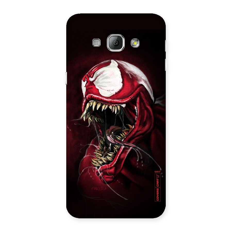 Red Venom Artwork Back Case for Galaxy A8
