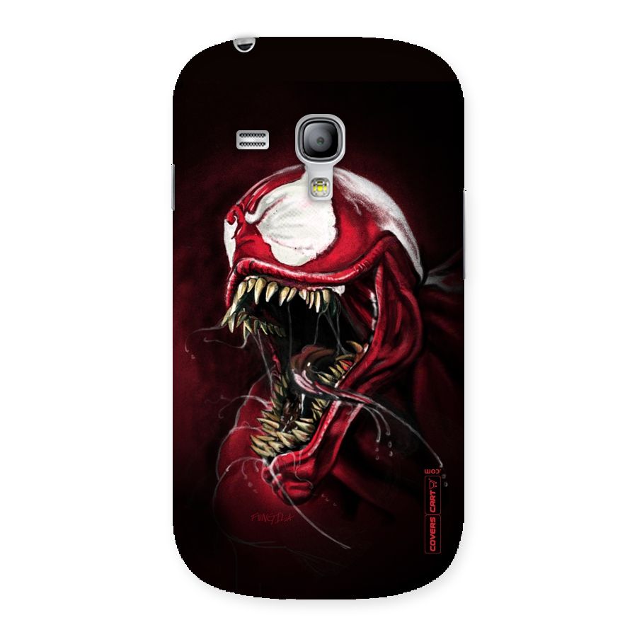 Red Venom Artwork Back Case for Galaxy S3 Mini