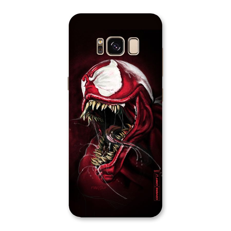 Red Venom Artwork Back Case for Galaxy S8