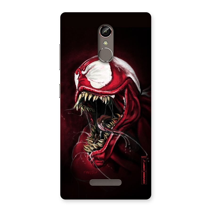 Red Venom Artwork Back Case for Gionee S6s