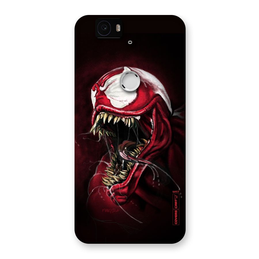 Red Venom Artwork Back Case for Google Nexus-6P