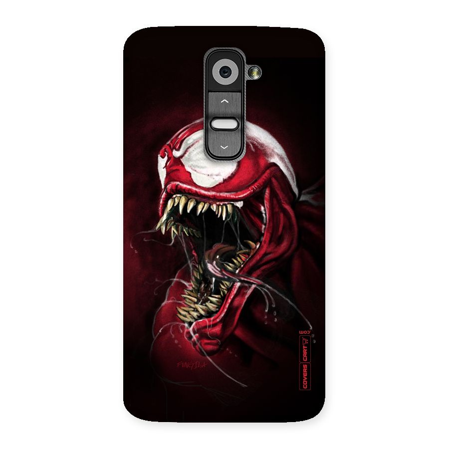 Red Venom Artwork Back Case for LG G2