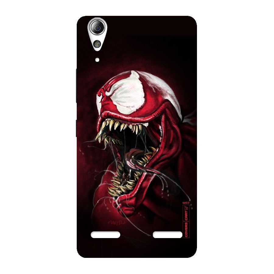 Red Venom Artwork Back Case for Lenovo A6000 Plus