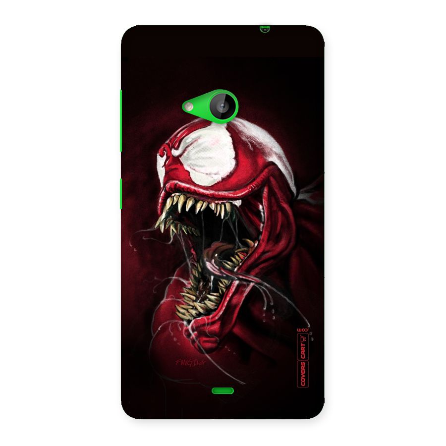 Red Venom Artwork Back Case for Lumia 535