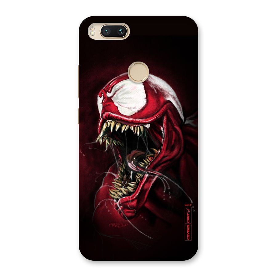 Red Venom Artwork Back Case for Mi A1