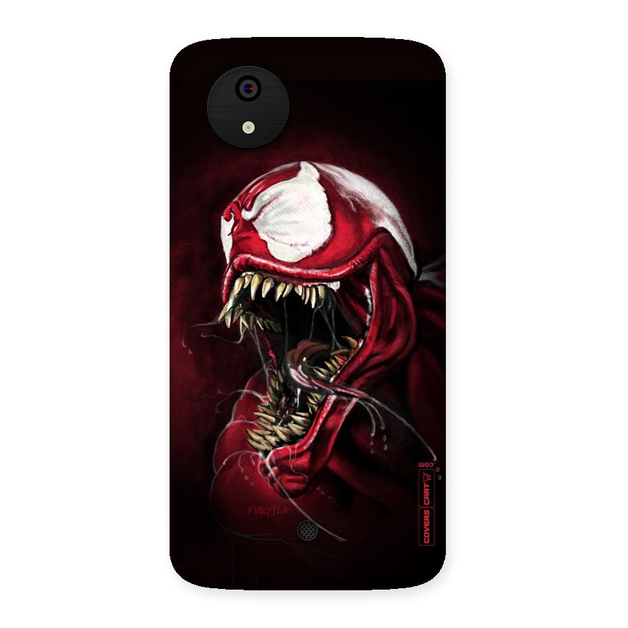 Red Venom Artwork Back Case for Micromax Canvas A1