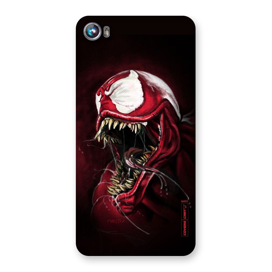 Red Venom Artwork Back Case for Micromax Canvas Fire 4 A107