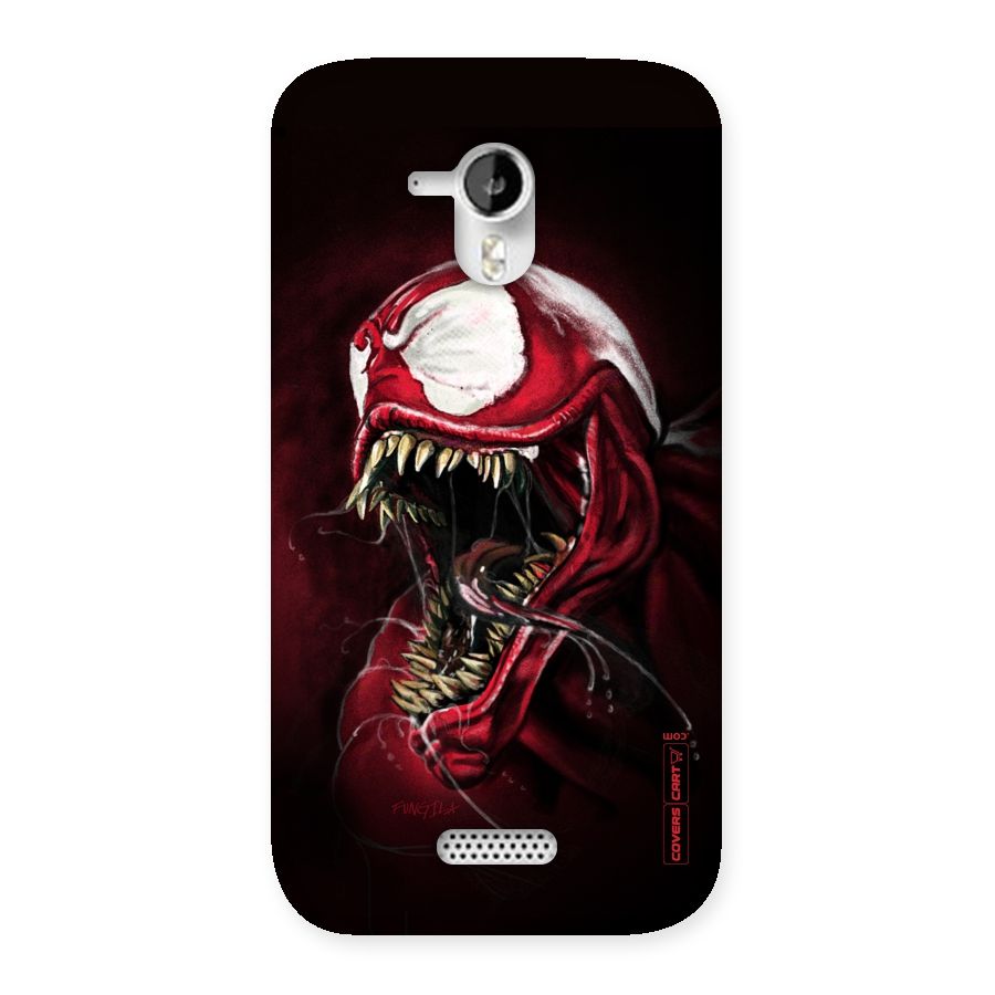 Red Venom Artwork Back Case for Micromax Canvas HD A116